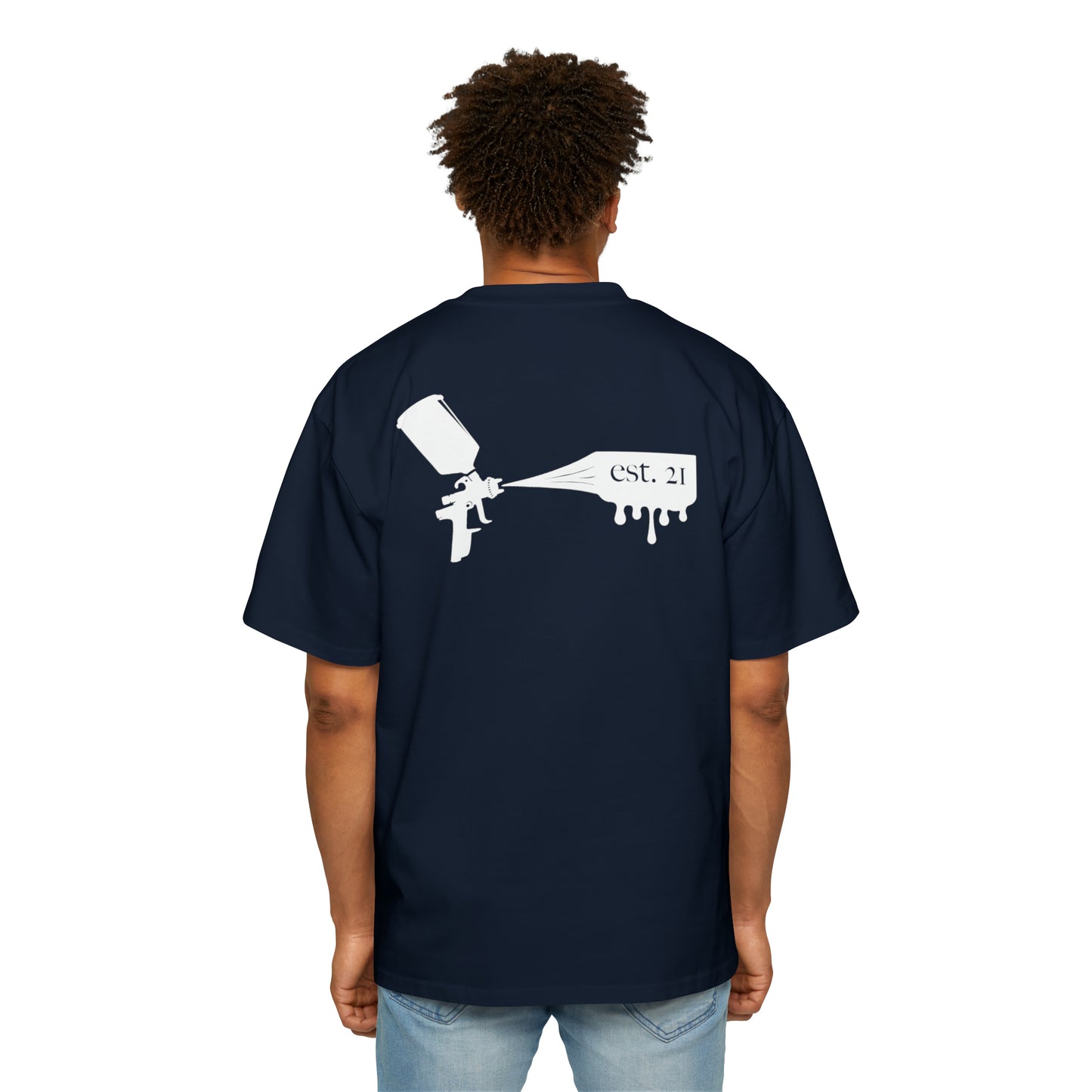 Paint Gun Heavy Oversized Tee