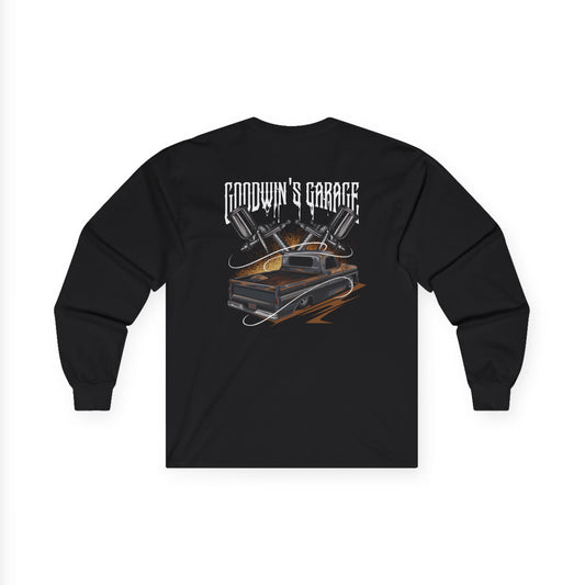GG Patina Cotton Long Sleeve Tee