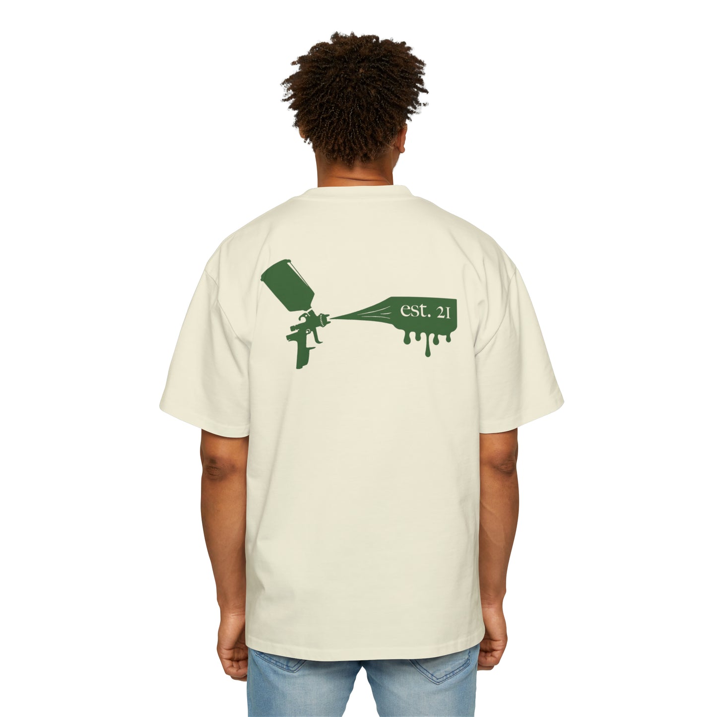 Paint Gun Heavy Oversized Tee