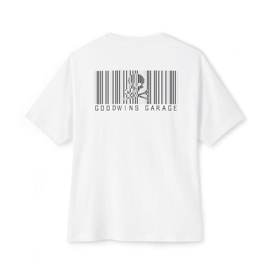 GG Barcode Unisex Oversized Boxy Tee